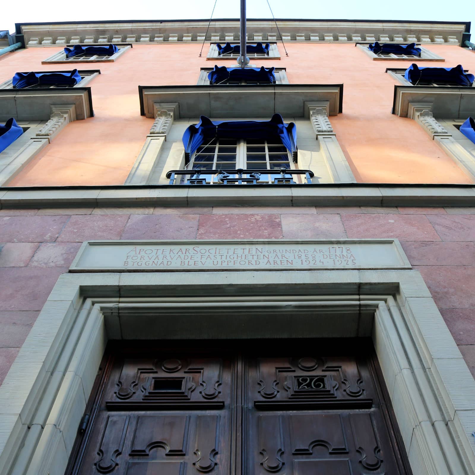 Apotekarsocieteten, Stockholm